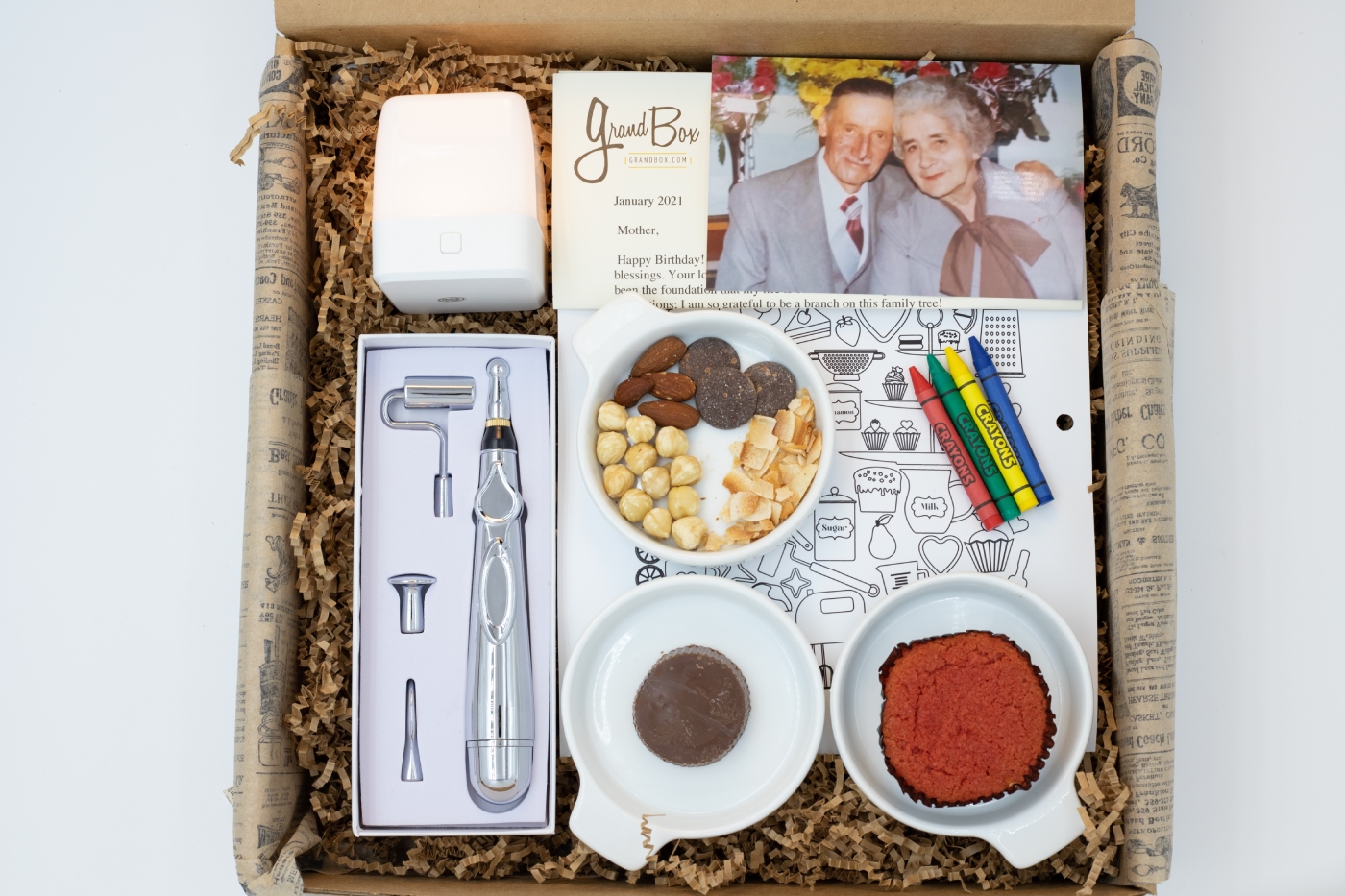 A Grand Smile: Monthly box of luxury gifts, treats and items